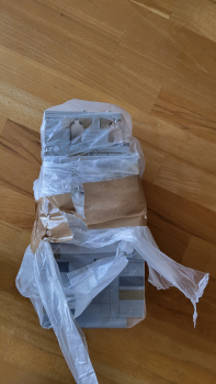 Turm auspacken