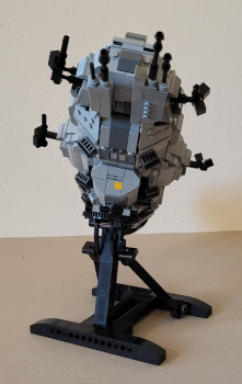 Rocinante Ansicht von unten