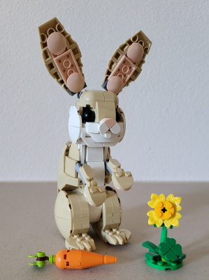 Osterhase von vorne